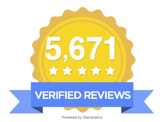 5,500+ 5 Star Reviews