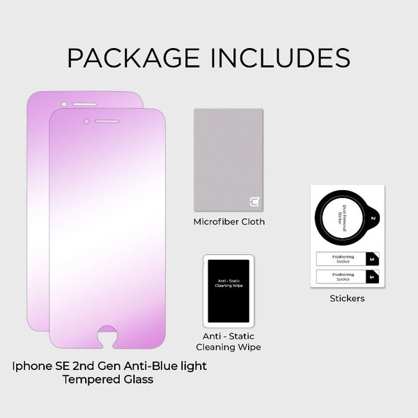 iPhone SE Blue Light Filter Screen Protector