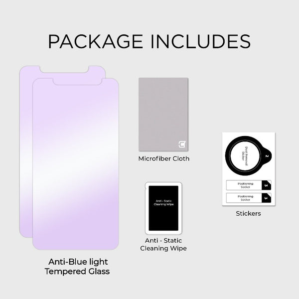 iPhone X & iPhone XS Blue Light Screen Protector