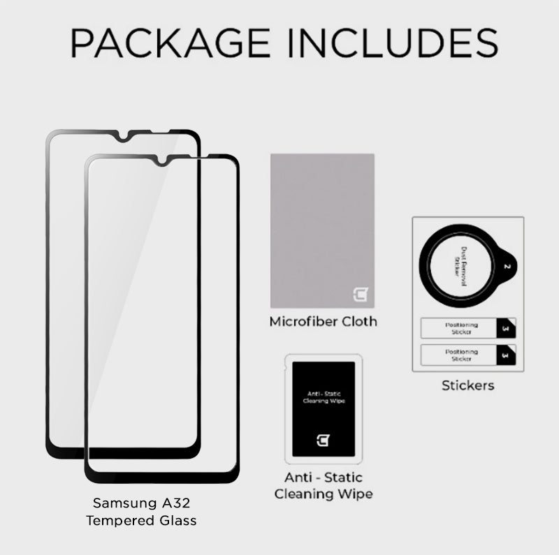 Samsung Galaxy A32 Full Glue Screen Protector